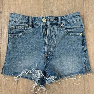 Mango denim shorts size xxs